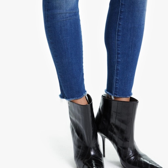 MOTHER The Looker Ankle Fray Jeans Size 25 - Picture 12 of 12